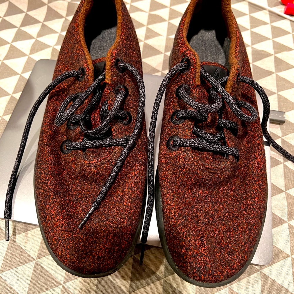 Mens allbirds size 11 - red/black